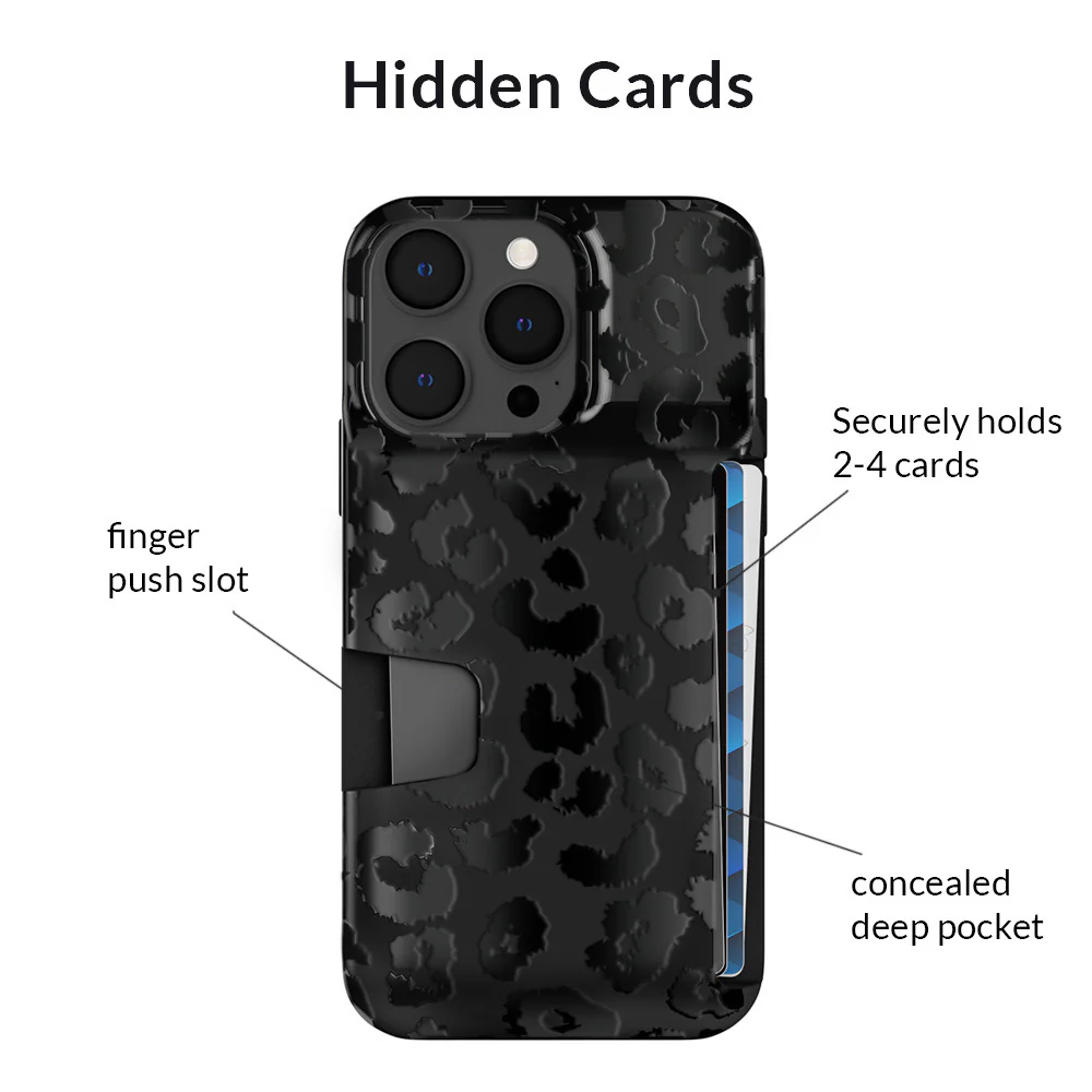 Black Leopard iPhone Wallet Case - Image 101