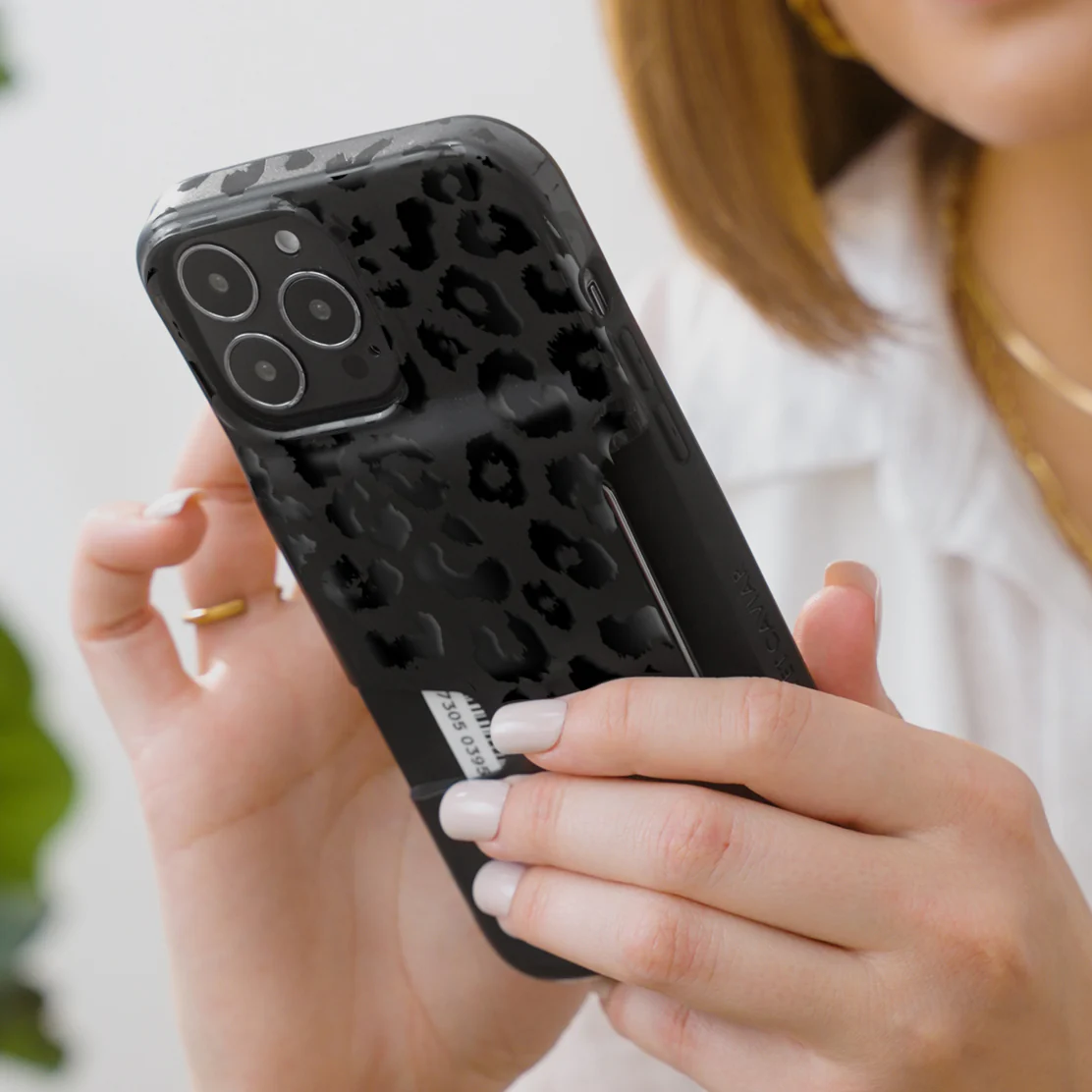 Black Leopard iPhone Wallet Case - Image 44