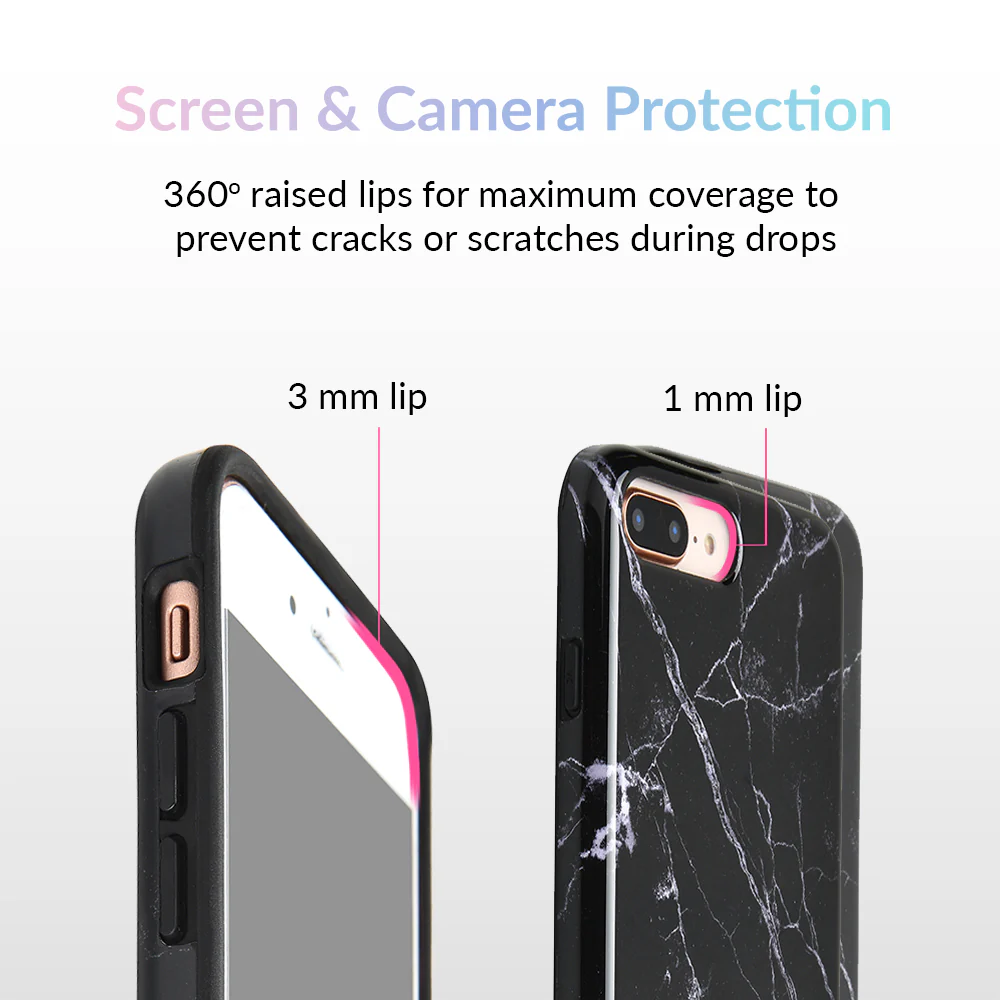 Black Marble iPhone Case - Image 18