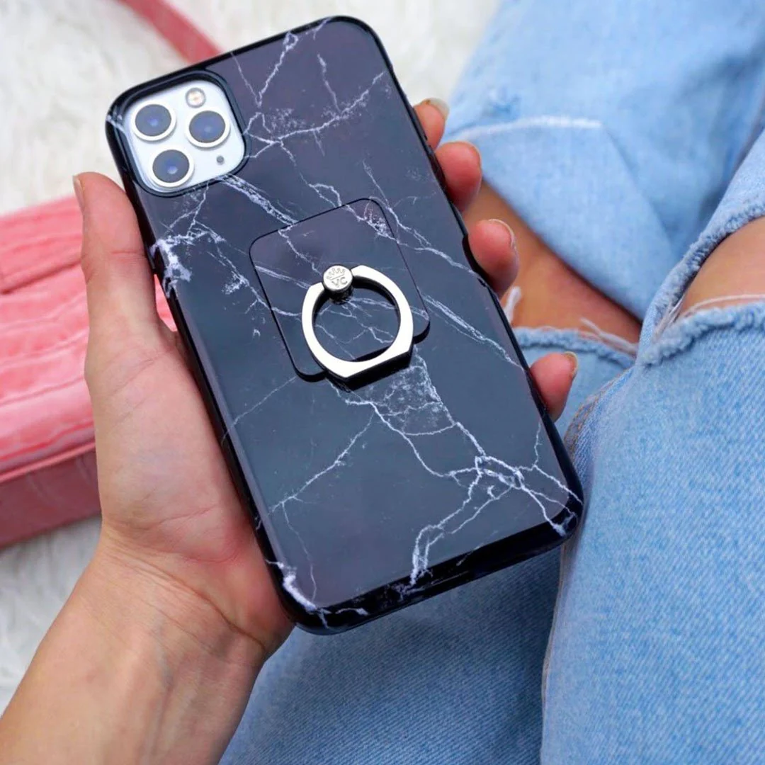 Black Marble iPhone Case - Image 91