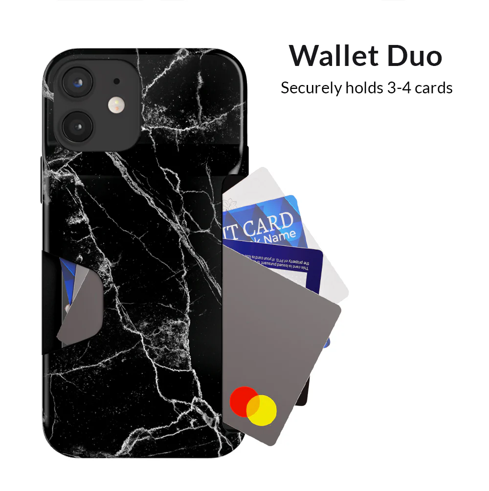 Black Marble Iphone Wallet Case - Image 79