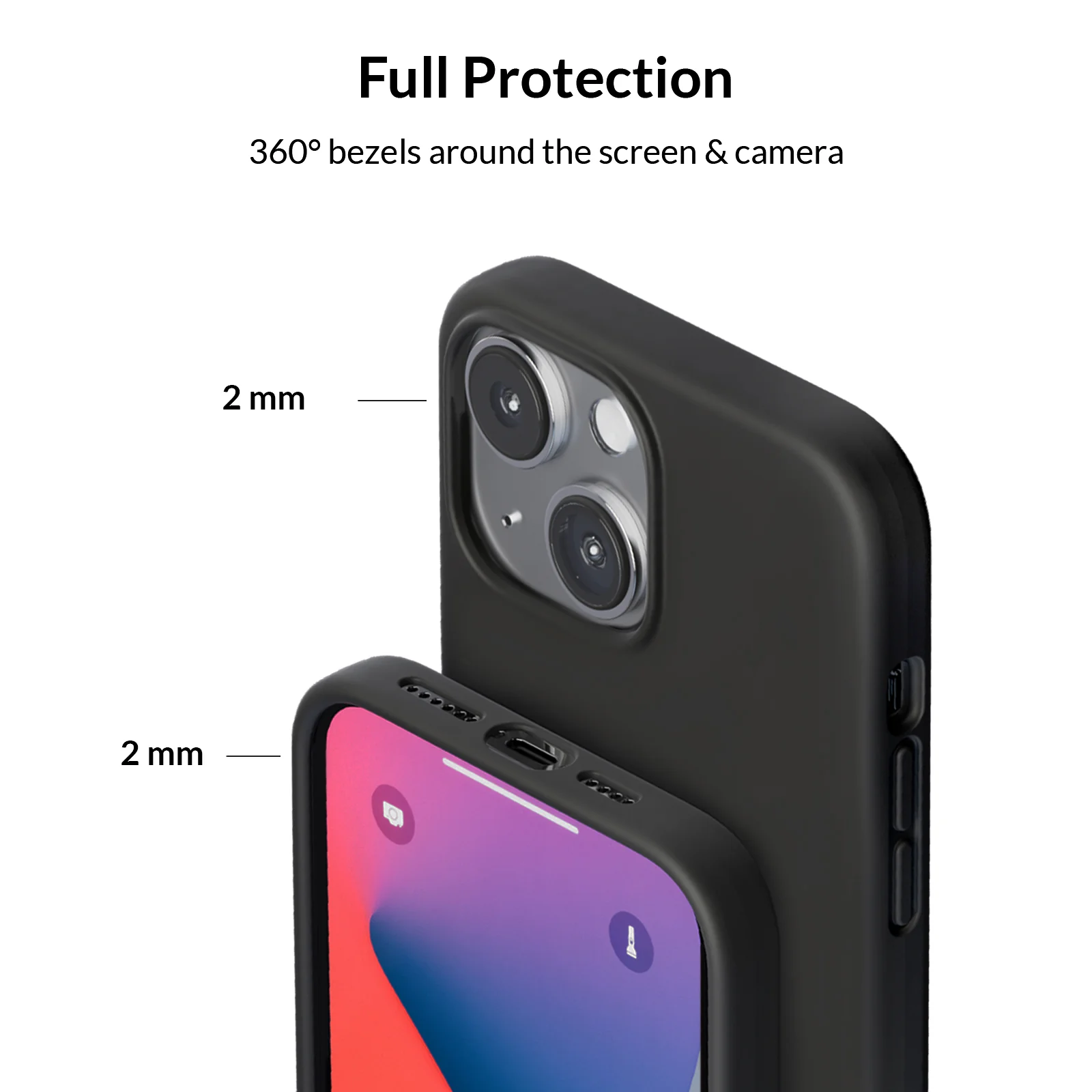 Black Silicone iPhone Case - Image 32