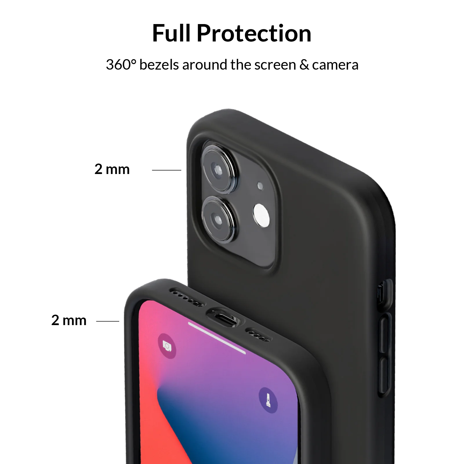 Black Silicone iPhone Case - Image 46