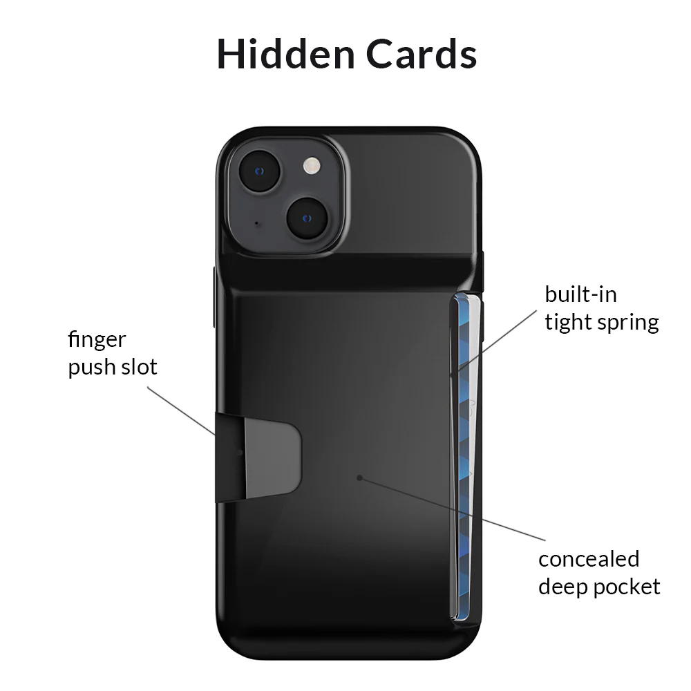 Black iPhone Wallet Case - Image 100