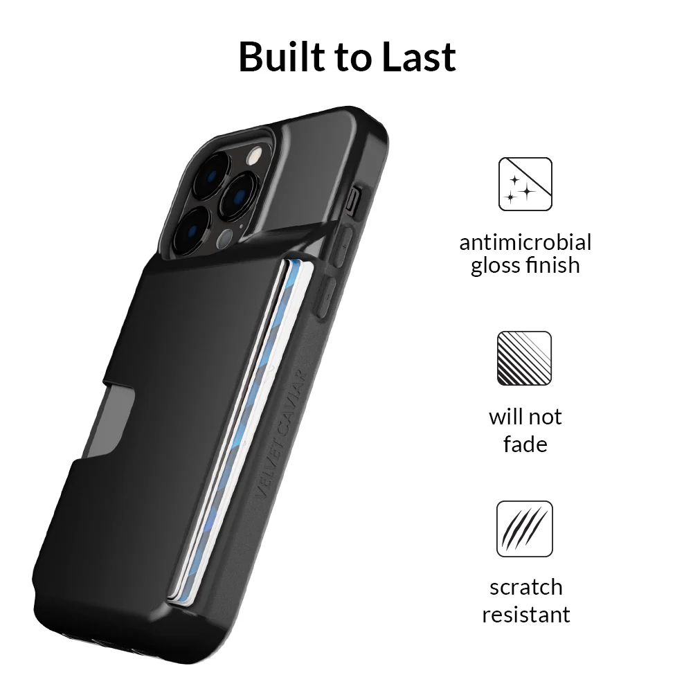 Black iPhone Wallet Case - Image 118