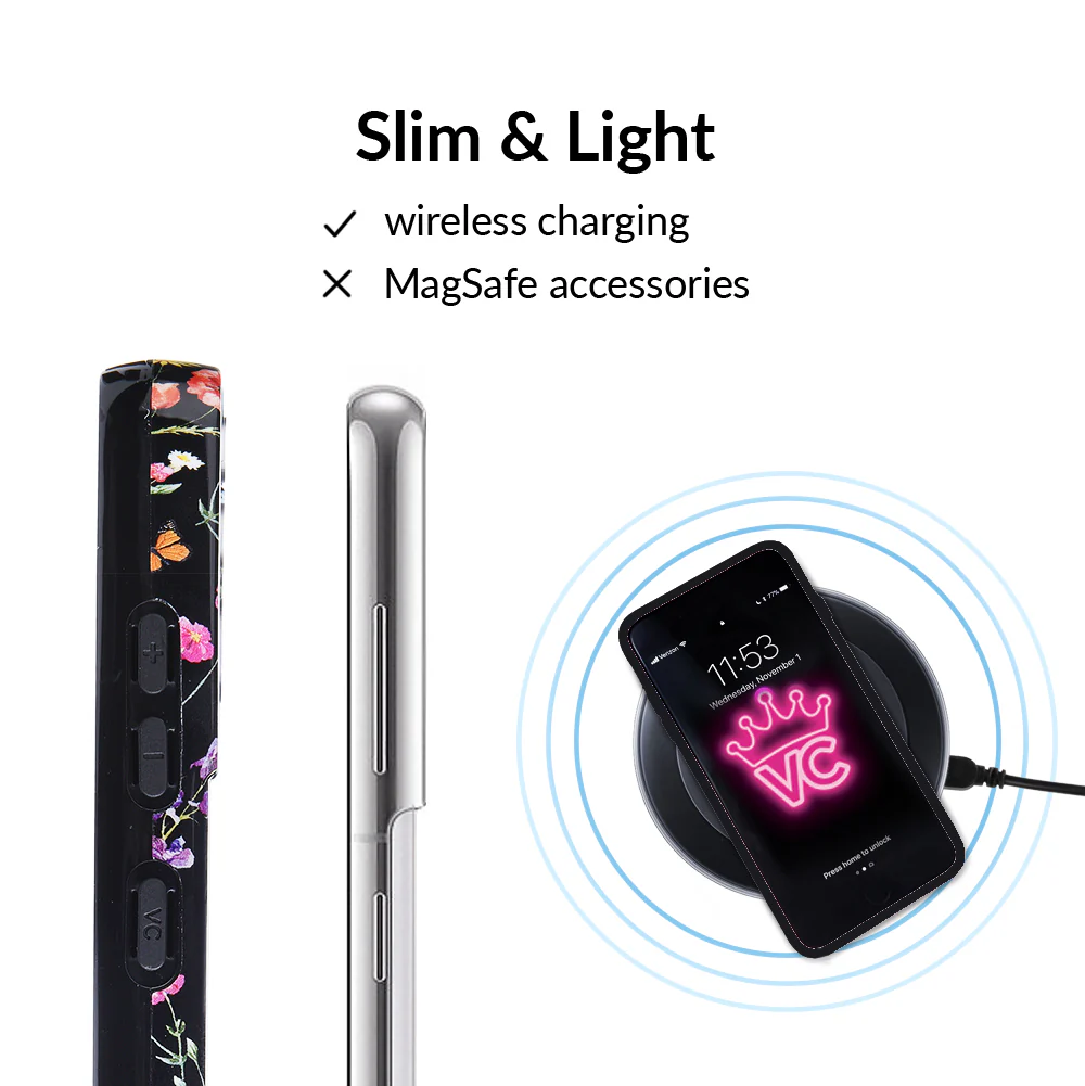 Black Wildflower Samsung Case - Image 99