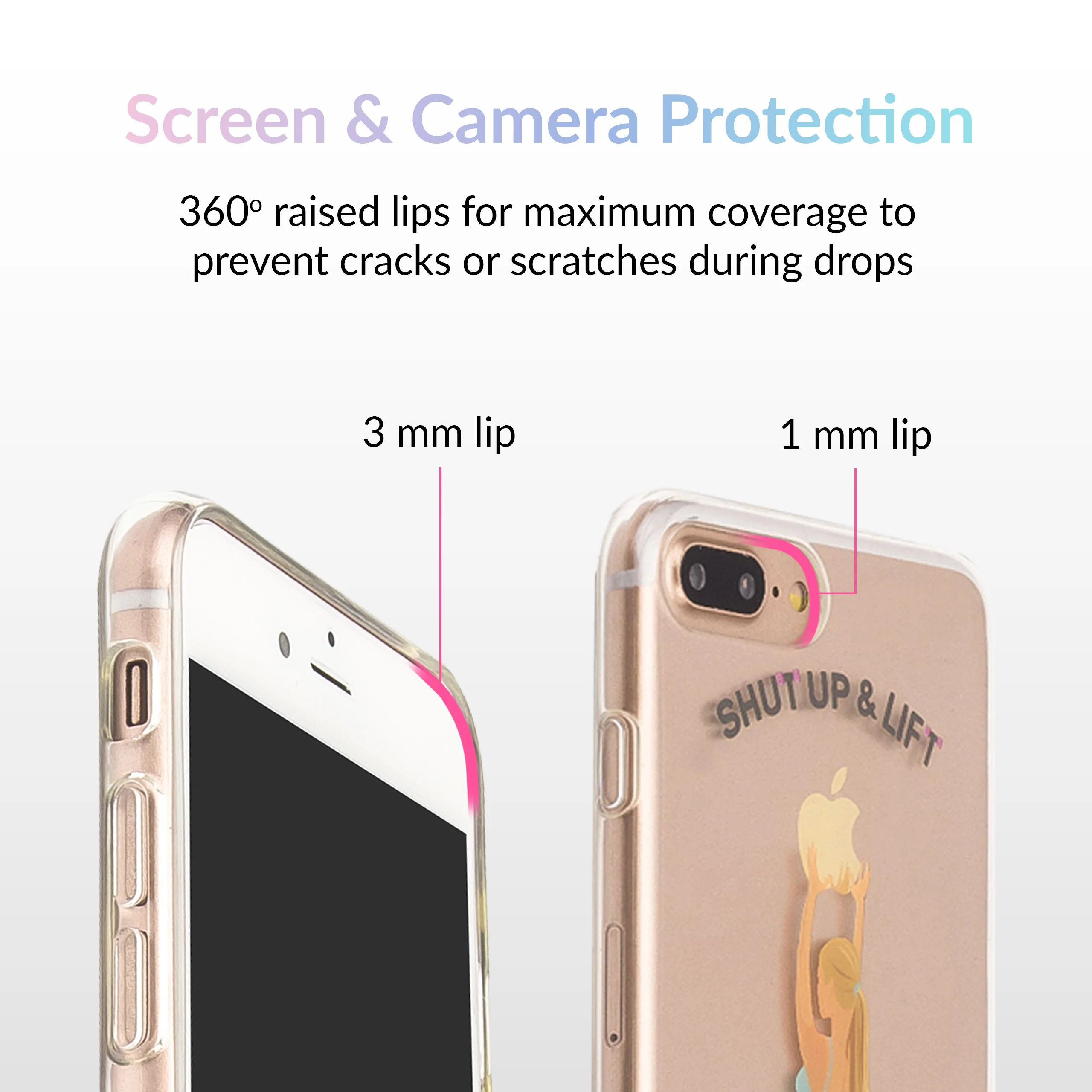 Shut Up & Lift iPhone Case Blonde Hair - Image 21