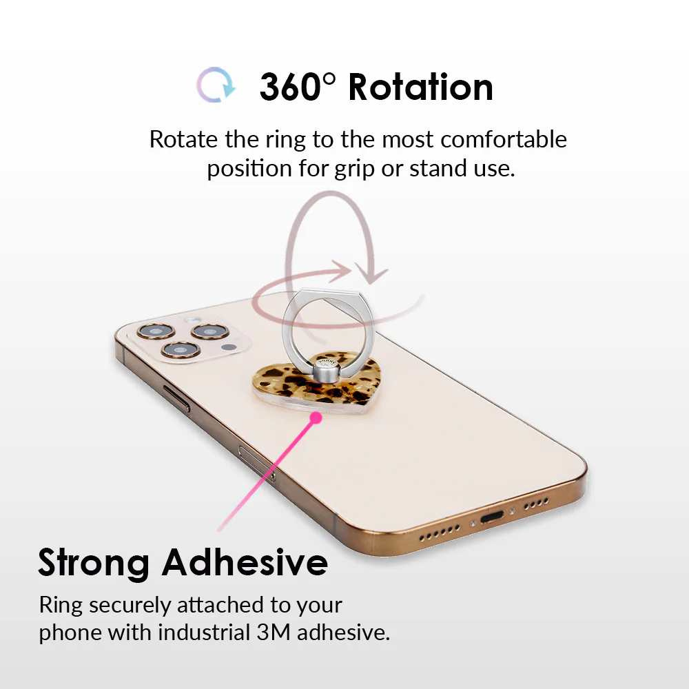 Blonde Tort Phone Ring - Image 4