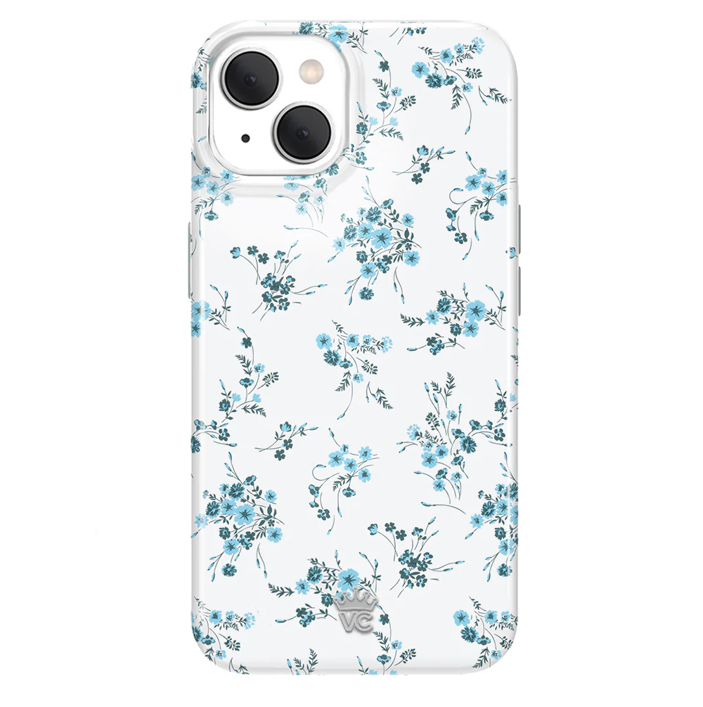 French Blue Floral iPhone Case - Image 61