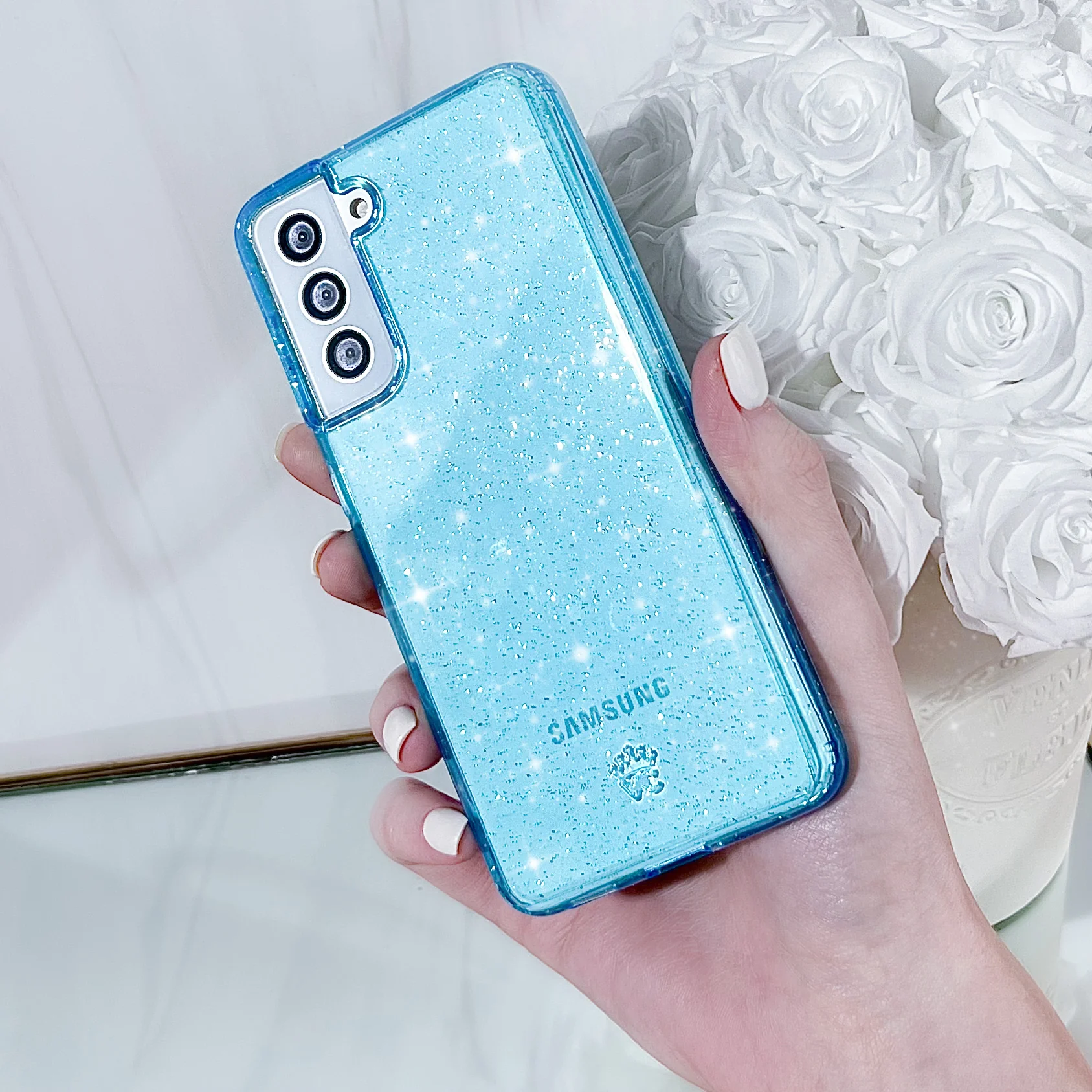 Blue Stardust Samsung Case - Image 38