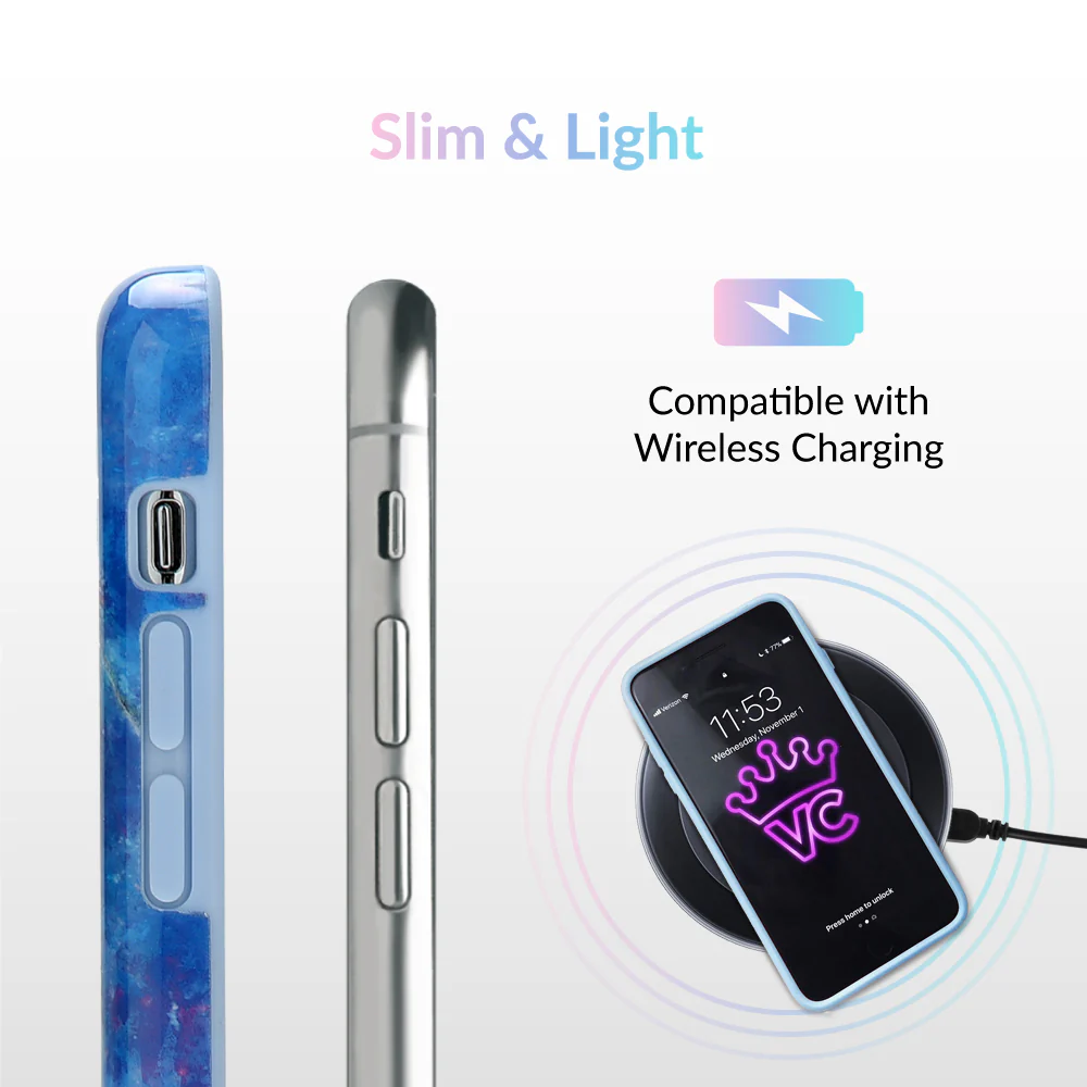 Blue Opal iPhone Case - Image 12