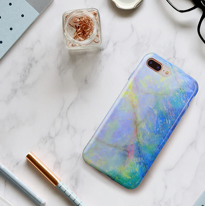 Blue Opal iPhone Case - Image 26