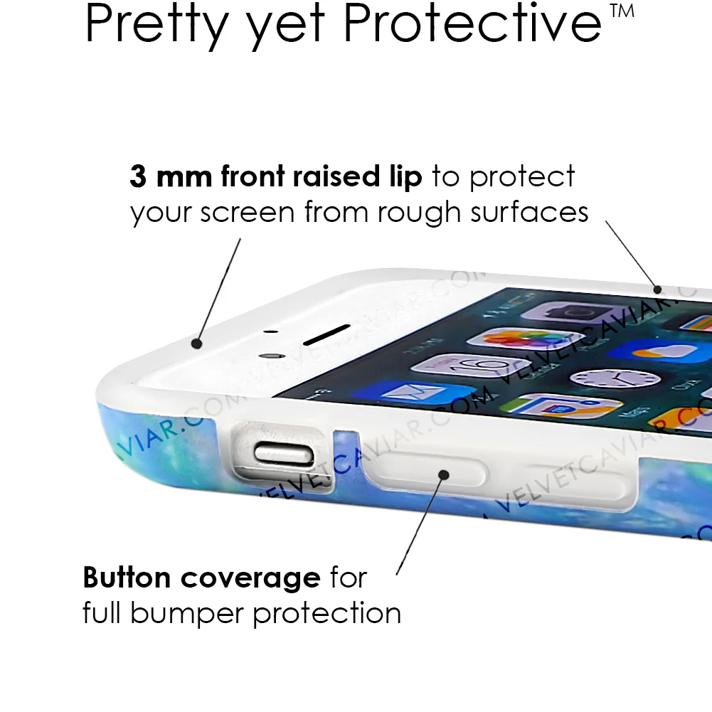 Blue Opal iPhone Case - Image 38