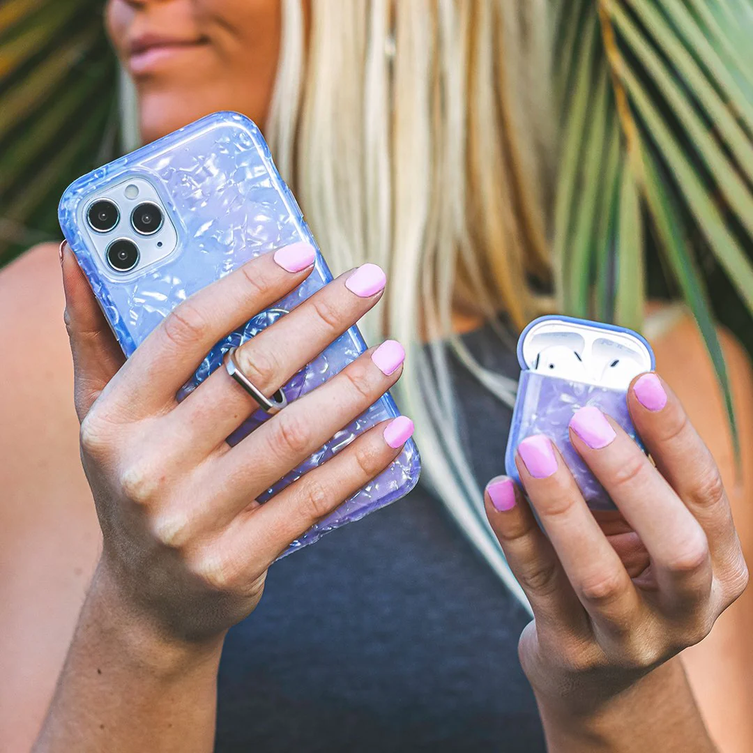 Blue Opal Quartz iPhone Case - Image 74
