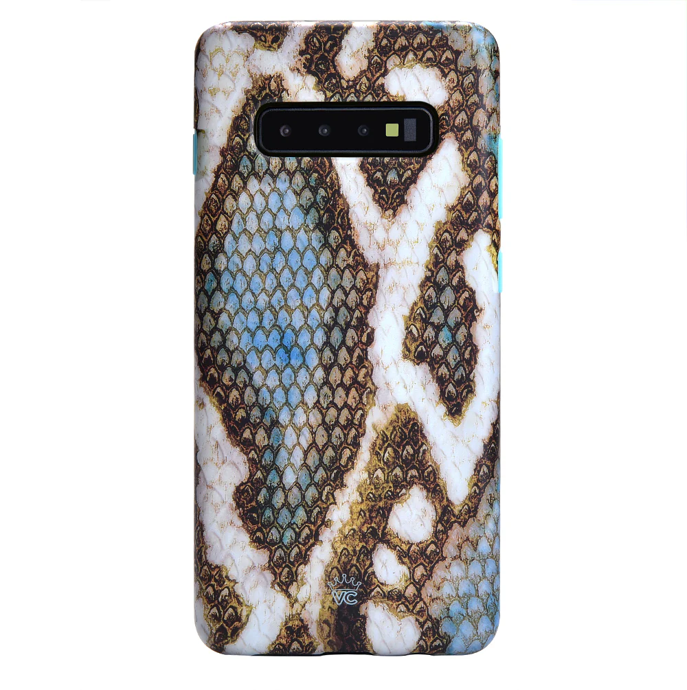Blue Snakeskin Samsung Galaxy Case - Image 28