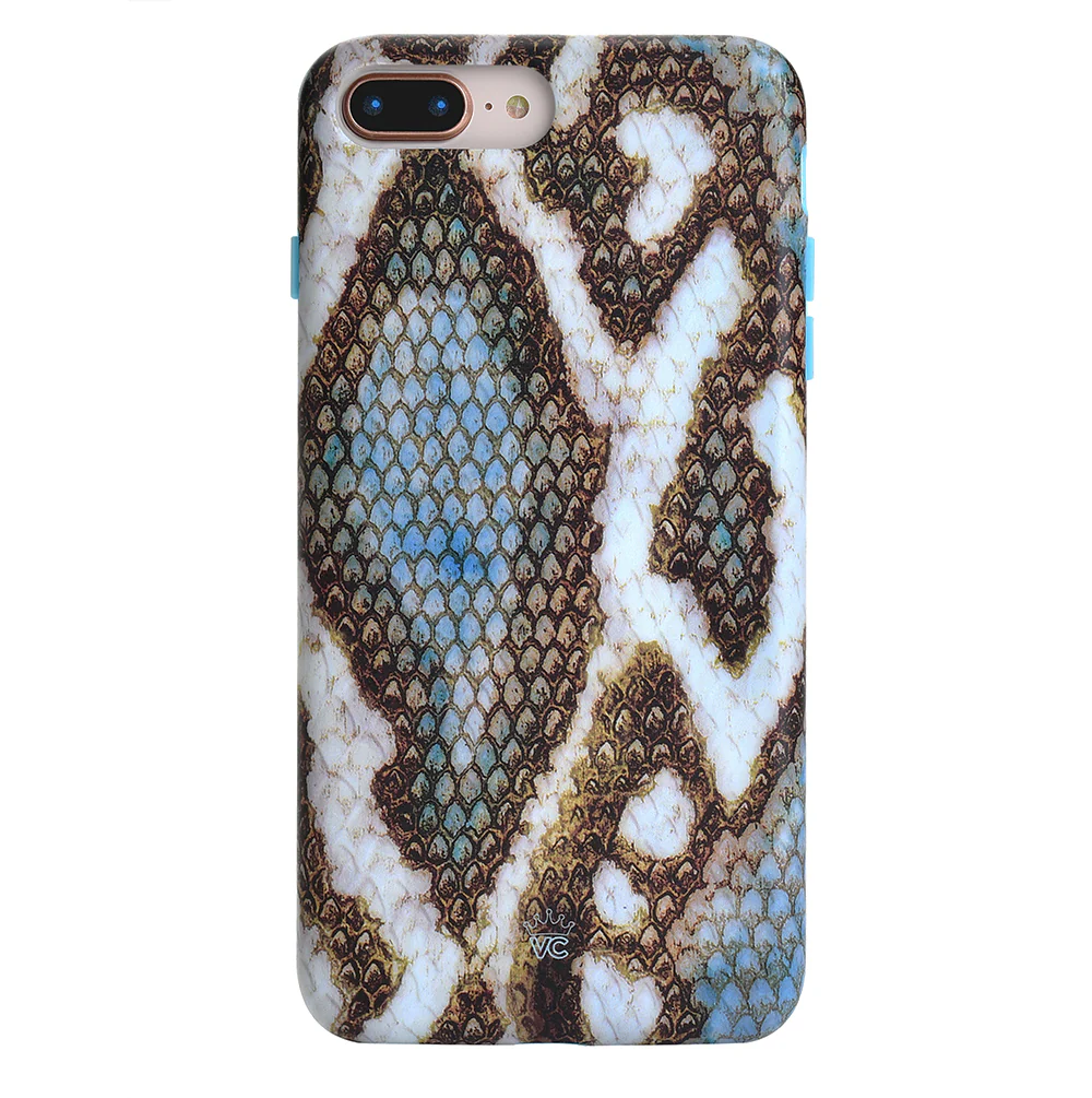 Blue Snakeskin iPhone Case - Image 22
