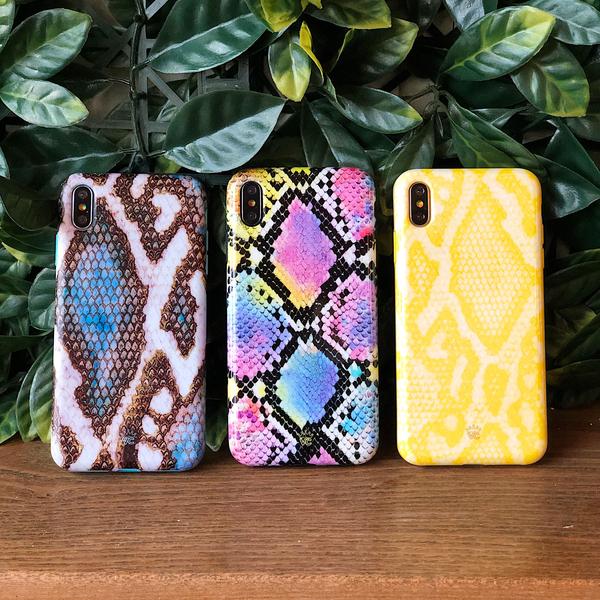 Blue Snakeskin iPhone Case - Image 49