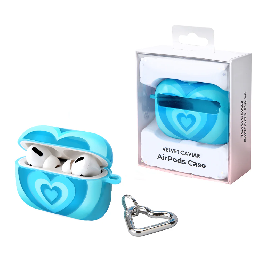 Blue Sweethearts AirPod Case - Image 15