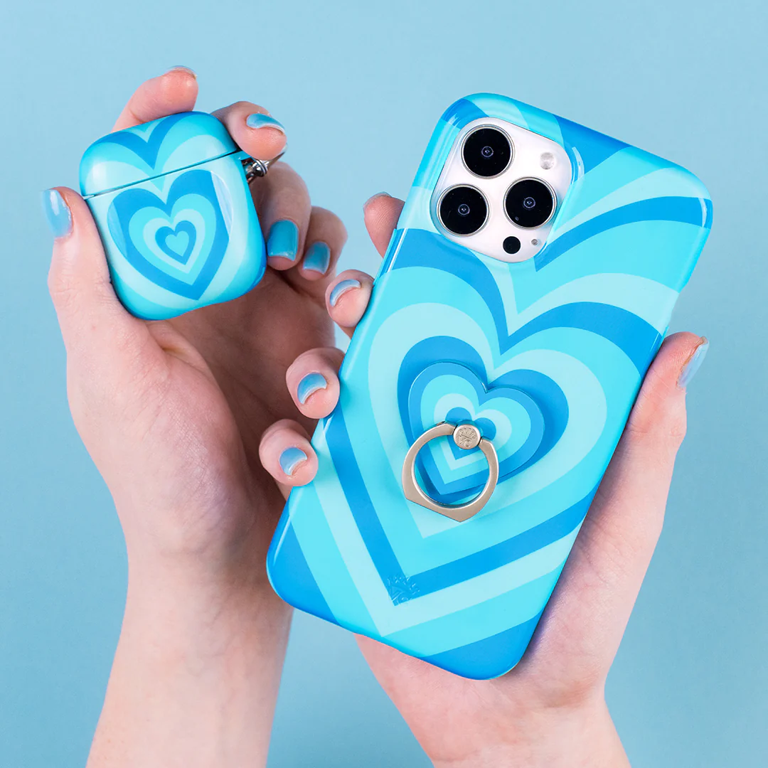 Blue Sweethearts AirPod Case - Image 2