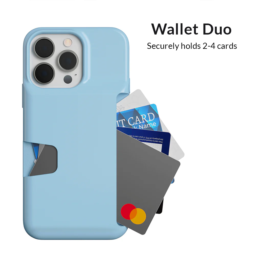 Light Blue iPhone Wallet Case - Image 115