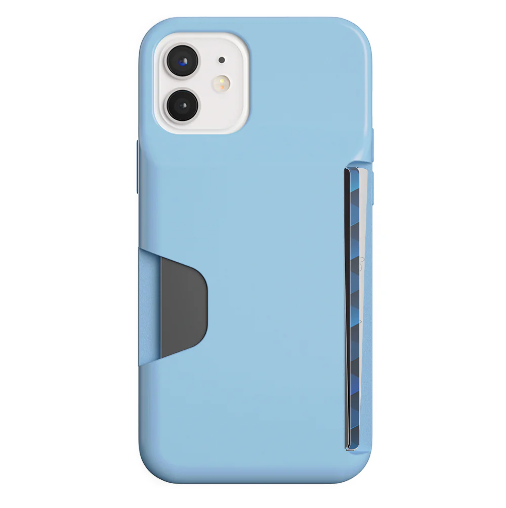 Light Blue iPhone Wallet Case - Image 17