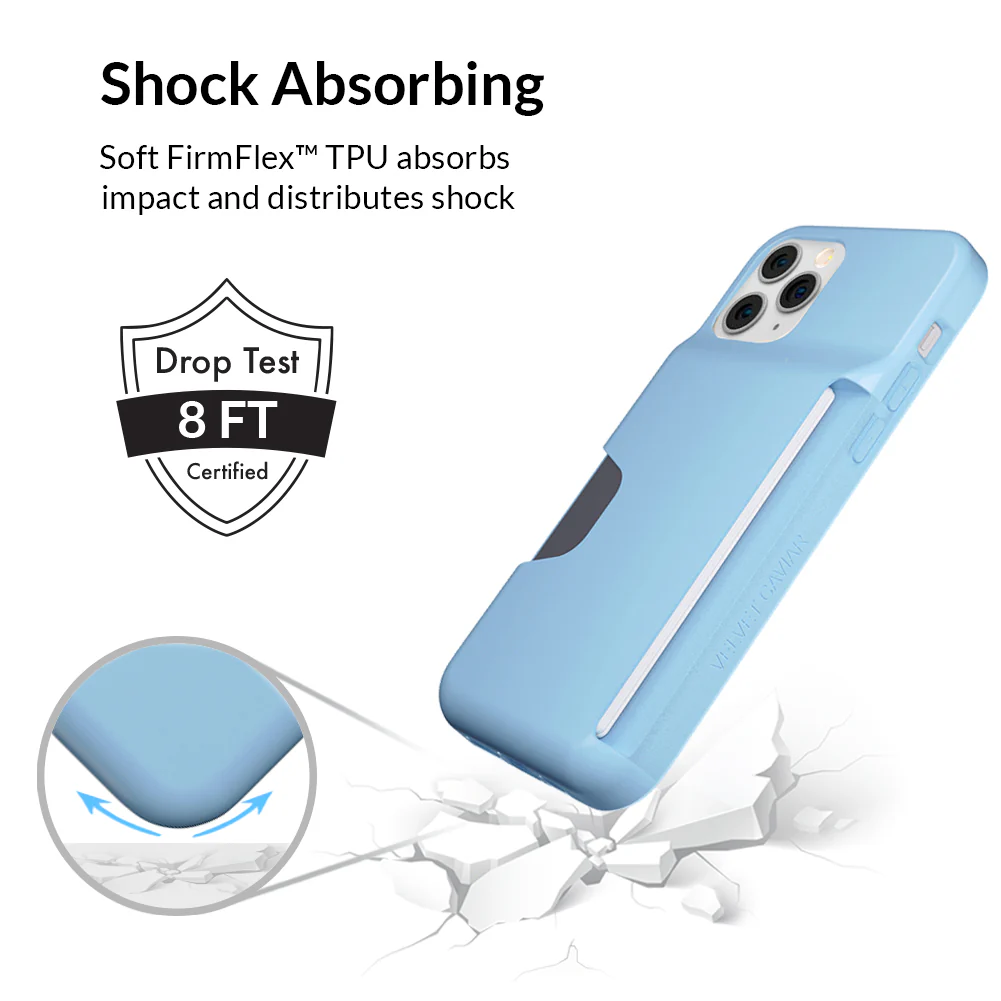 Light Blue iPhone Wallet Case - Image 94