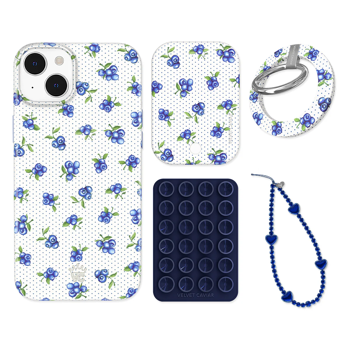 Blueberry Baby iPhone Bundle Set - Grip - Image 9