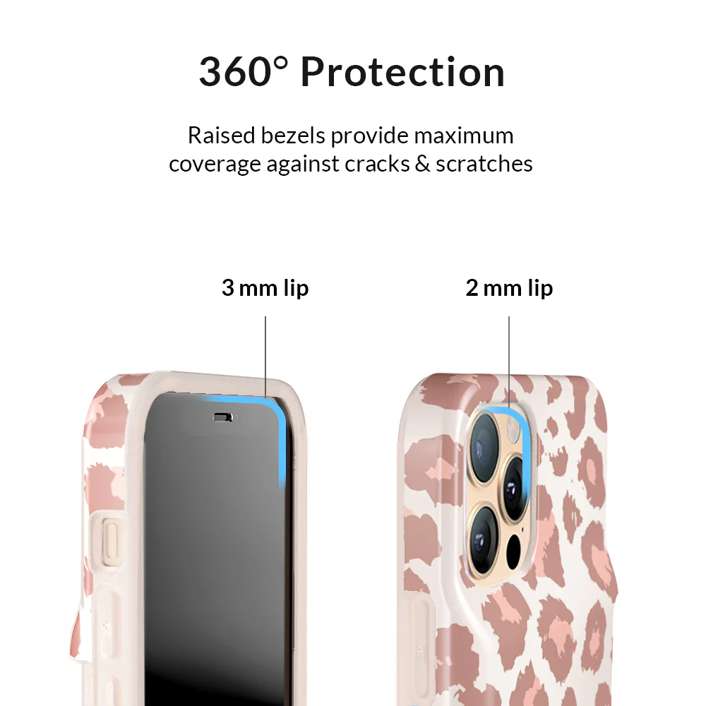 Blush Leopard iPhone Wallet Case - Image 55