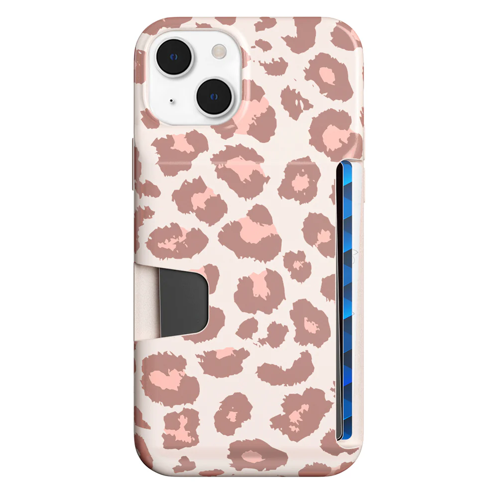 Blush Leopard iPhone Wallet Case - Image 97