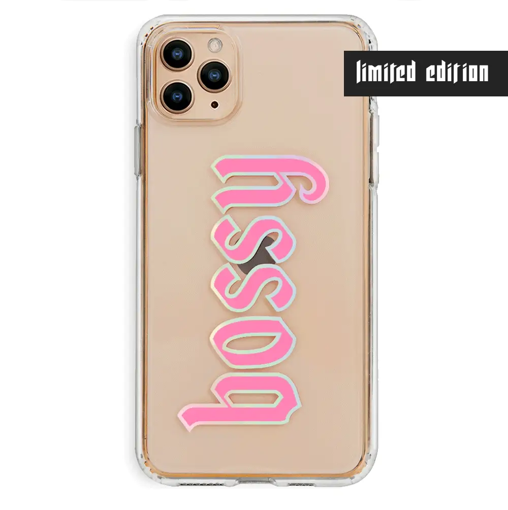 Bossy Clear iPhone Case - Image 51
