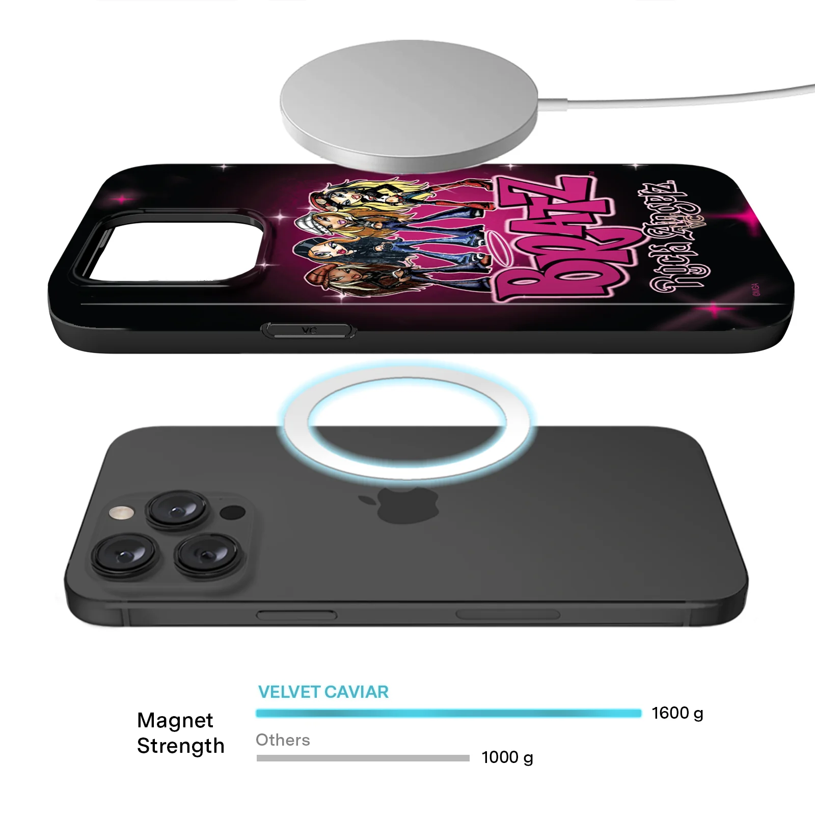 Bratz Rock Angelz Airbrush iPhone Case - Image 88