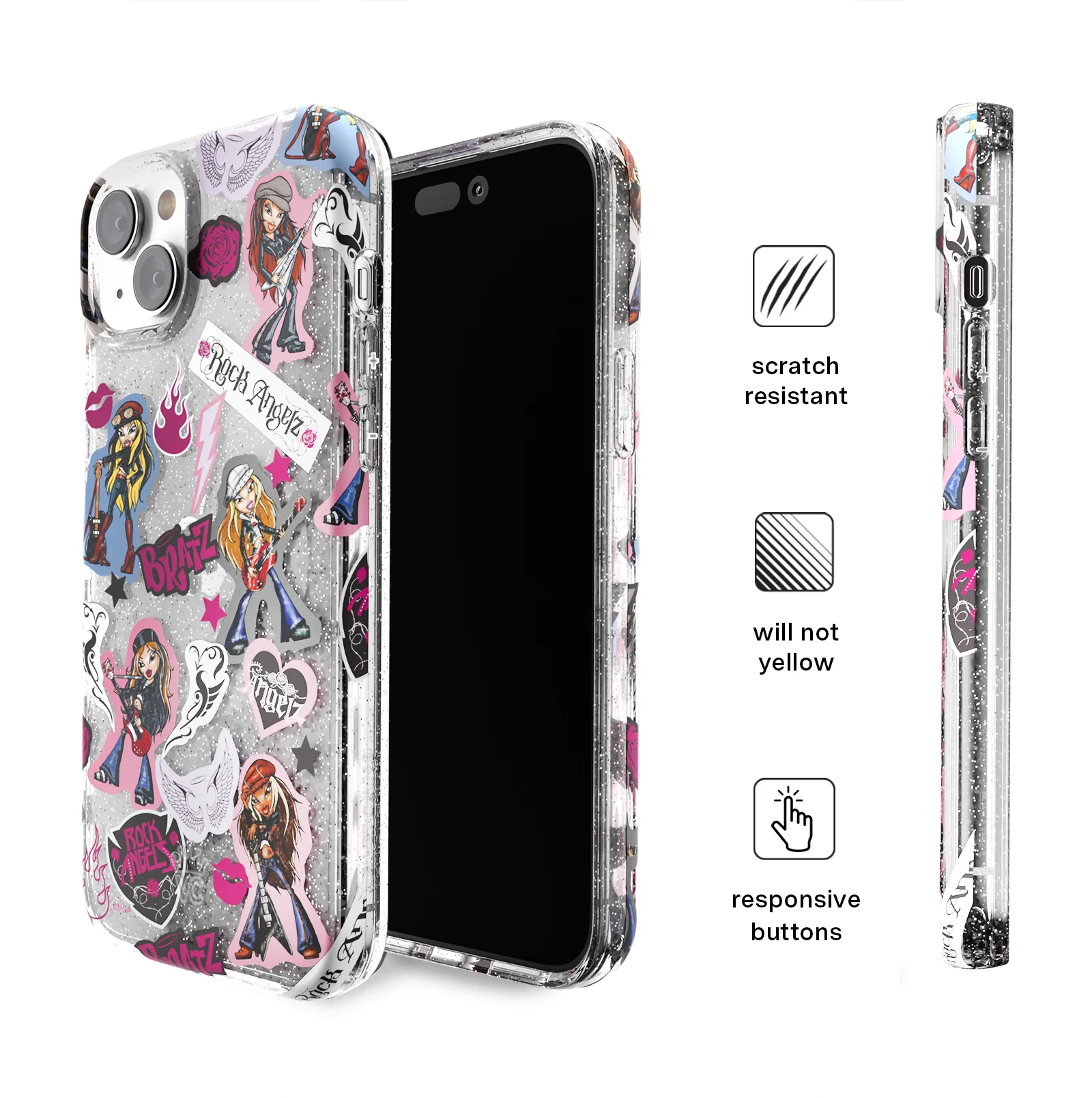 Bratz Rock Angelz Glitter iPhone Case - Image 18