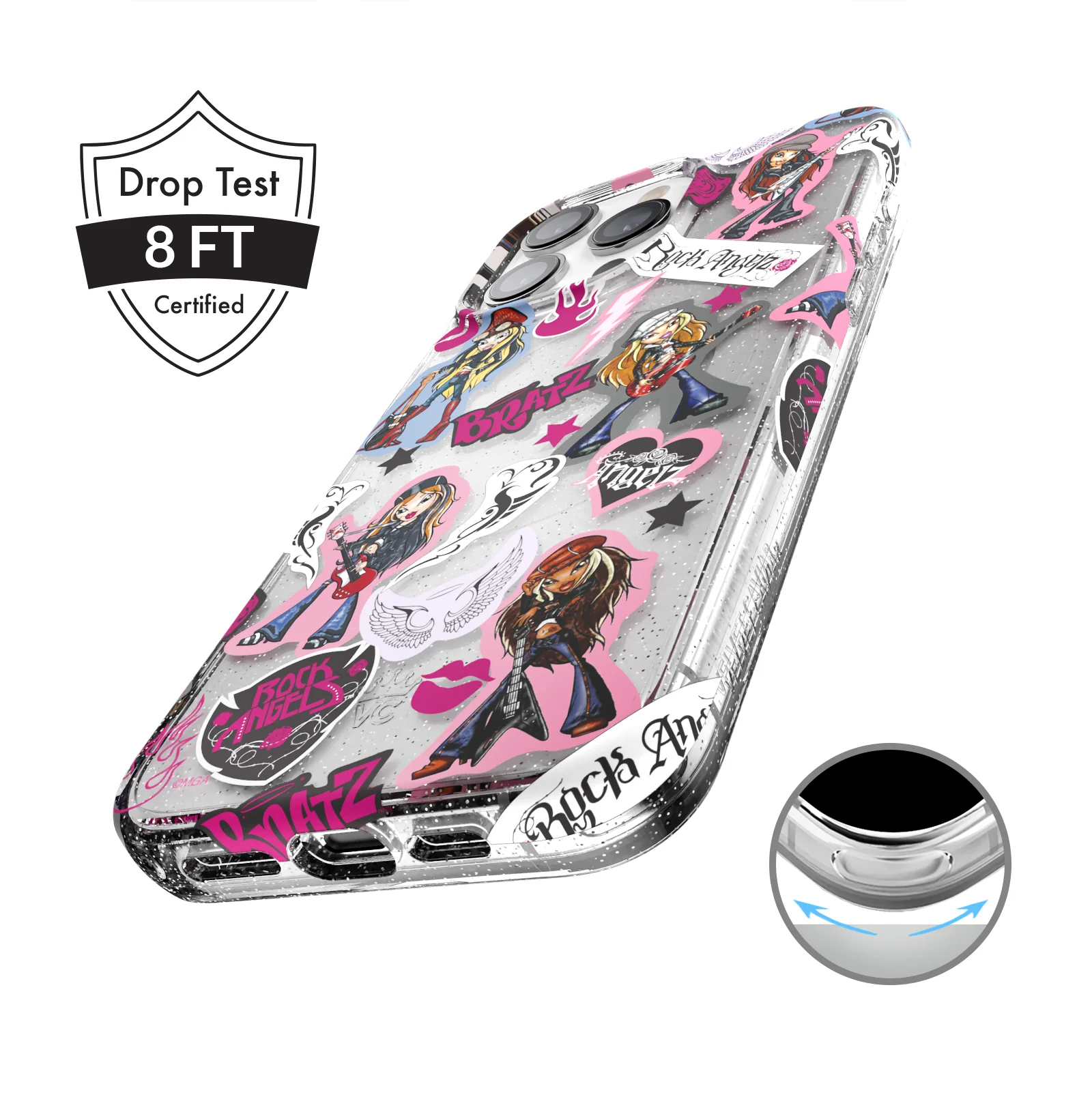 Bratz Rock Angelz Glitter iPhone Case - Image 41