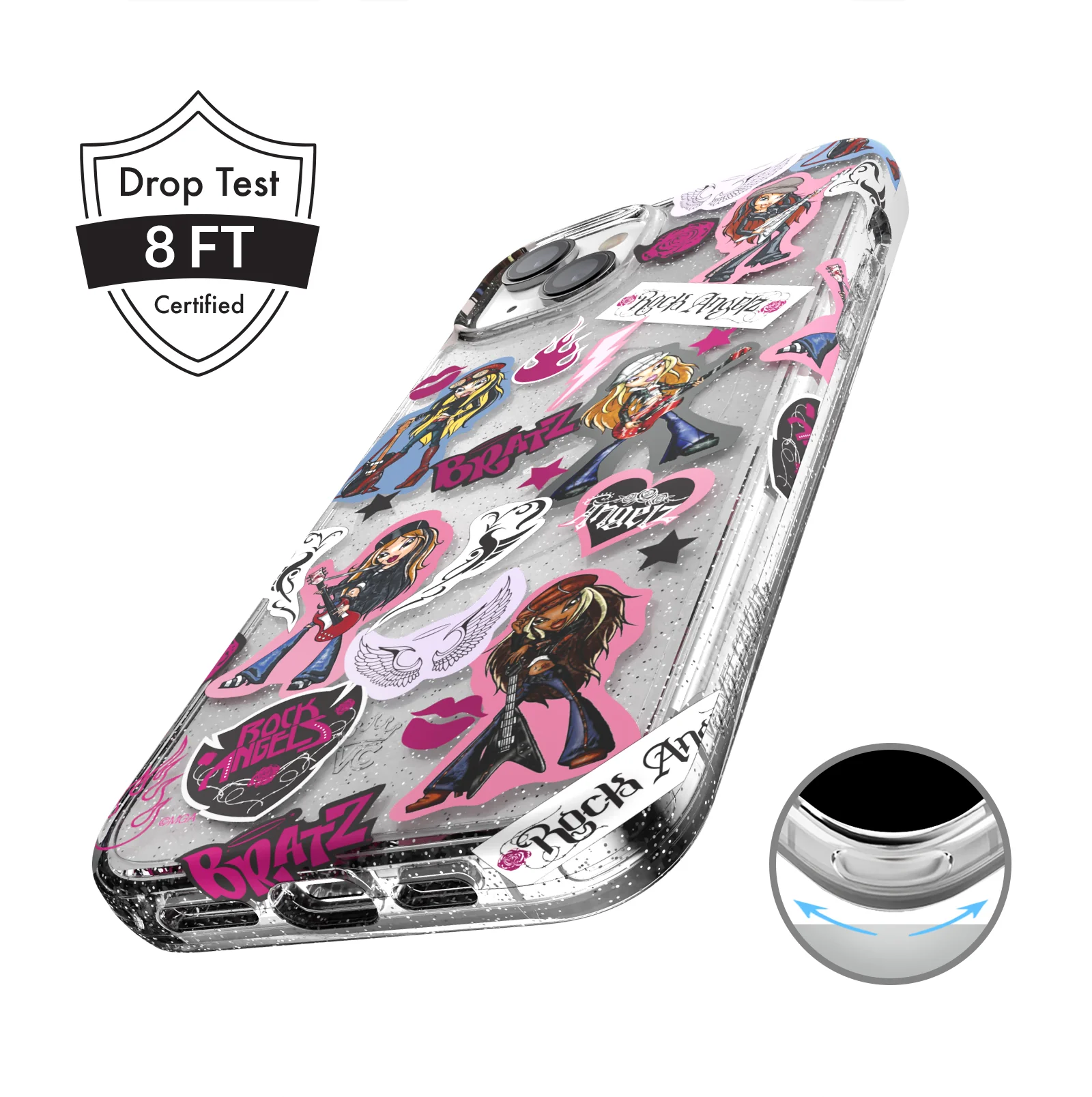 Bratz Rock Angelz Glitter iPhone Case - Image 53