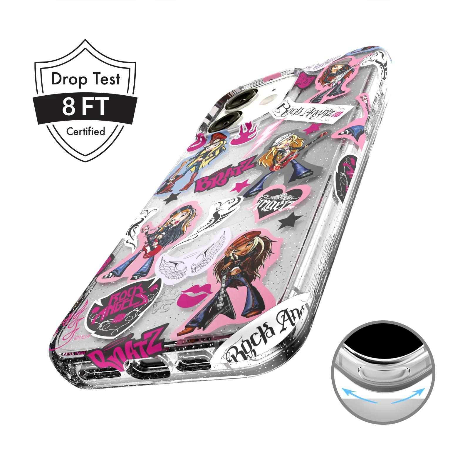 Bratz Rock Angelz Glitter iPhone Case - Image 77