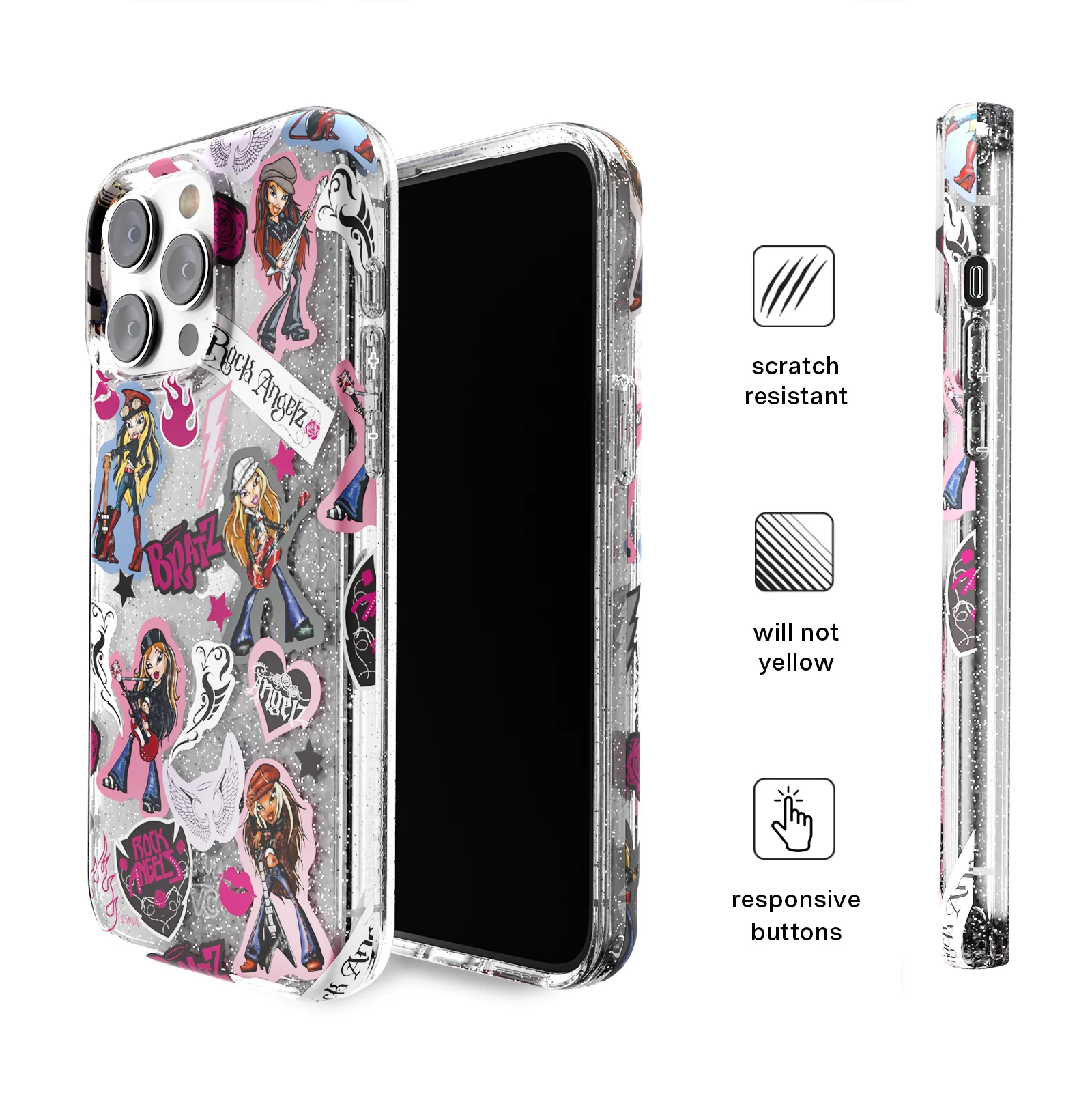 Bratz Rock Angelz Glitter iPhone Case - Image 96
