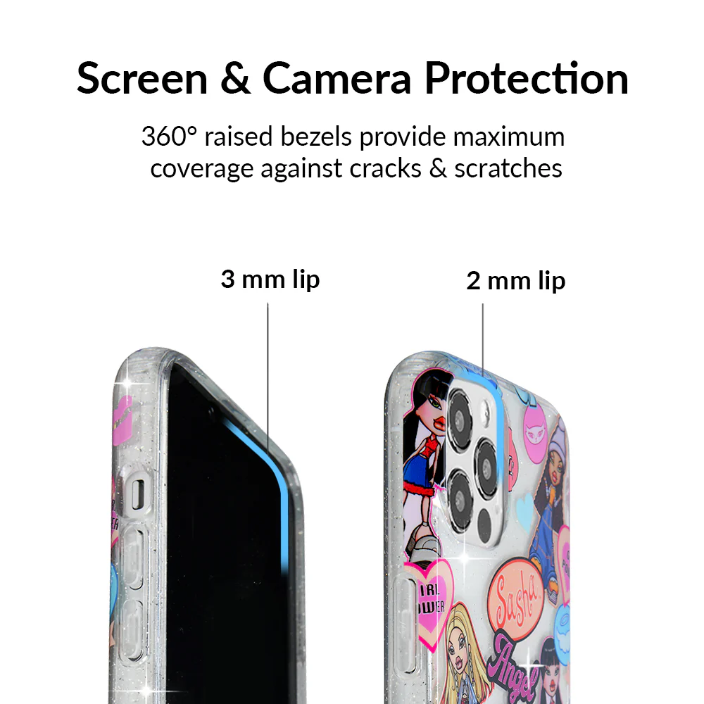 Bratz Pack Glitter iPhone Case - Image 69