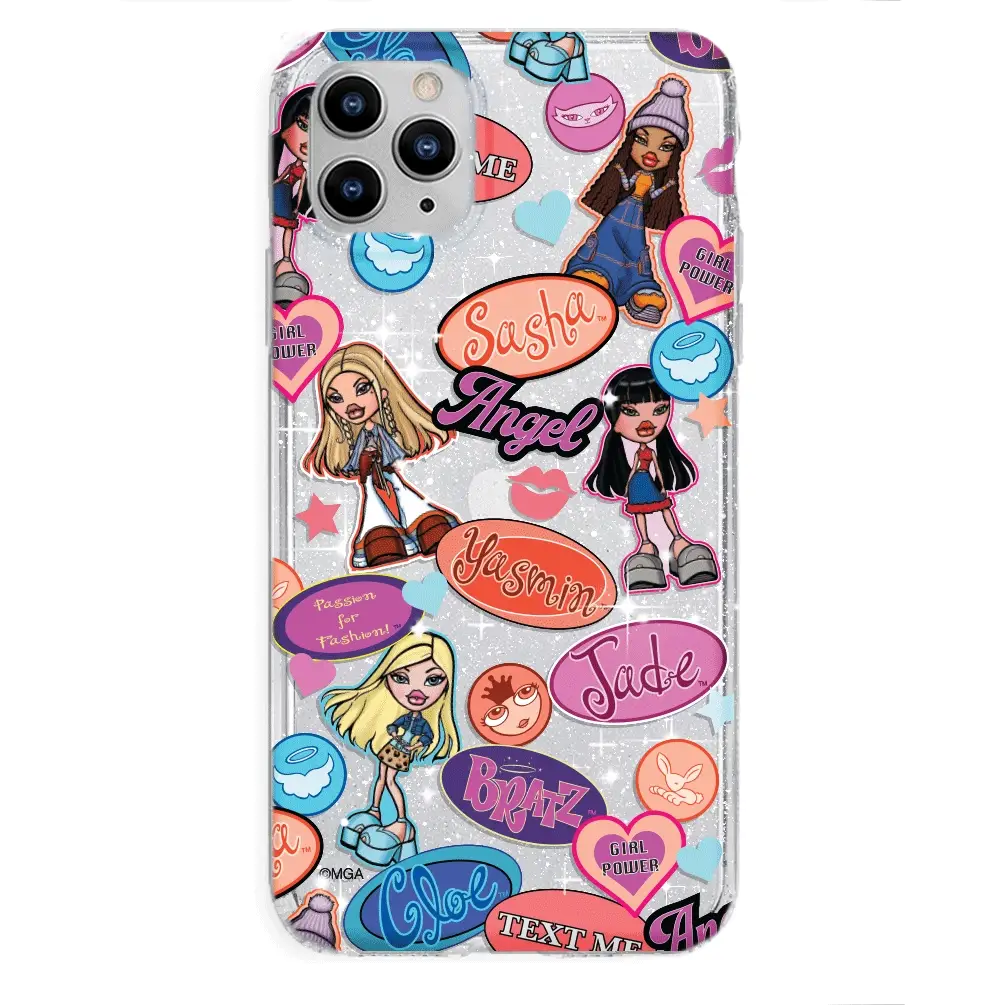 Bratz Pack Glitter iPhone Case - Image 85