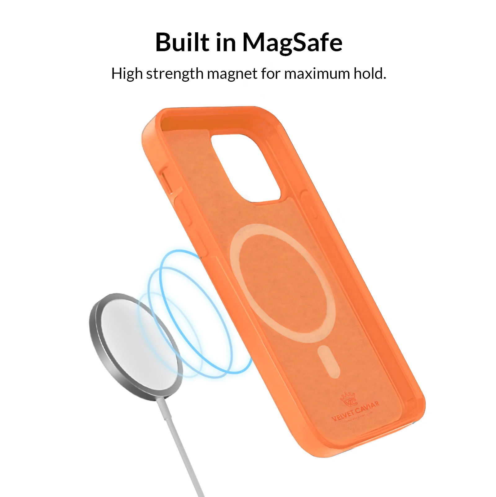 Bright Orange Silicone iPhone Case - Image 40