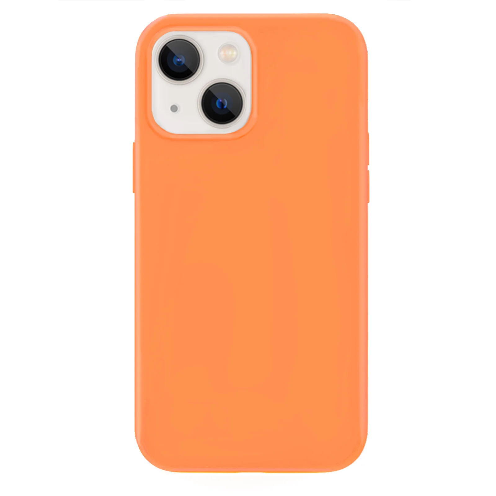 Bright Orange Silicone iPhone Case - Image 50