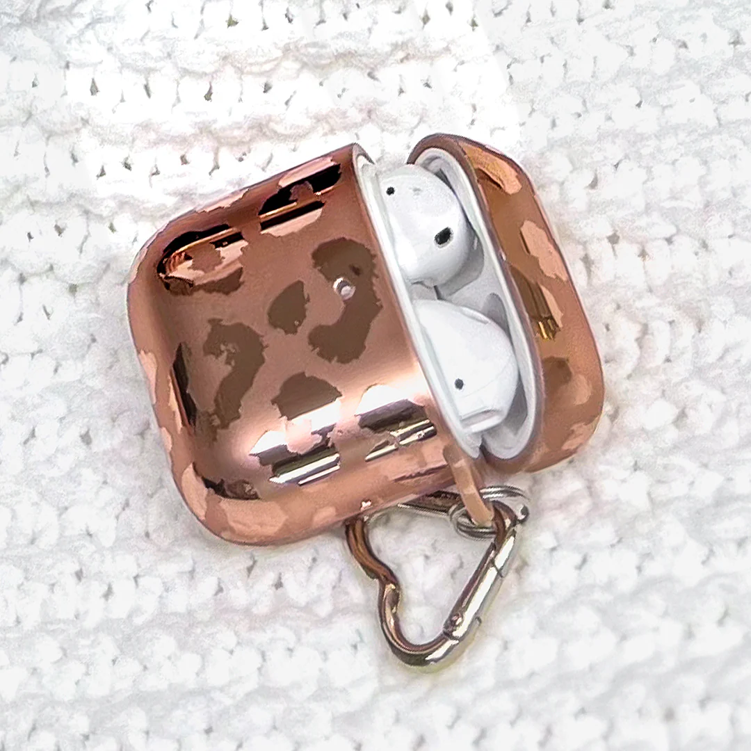 Bronze Chrome Leopard AirPod Case - Image 7