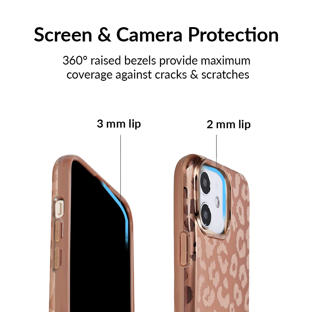 Bronze Chrome Leopard iPhone Case - Image 27