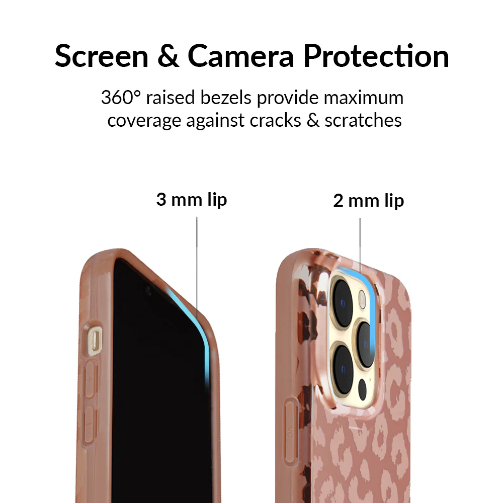 Bronze Chrome Leopard iPhone Case - Image 52