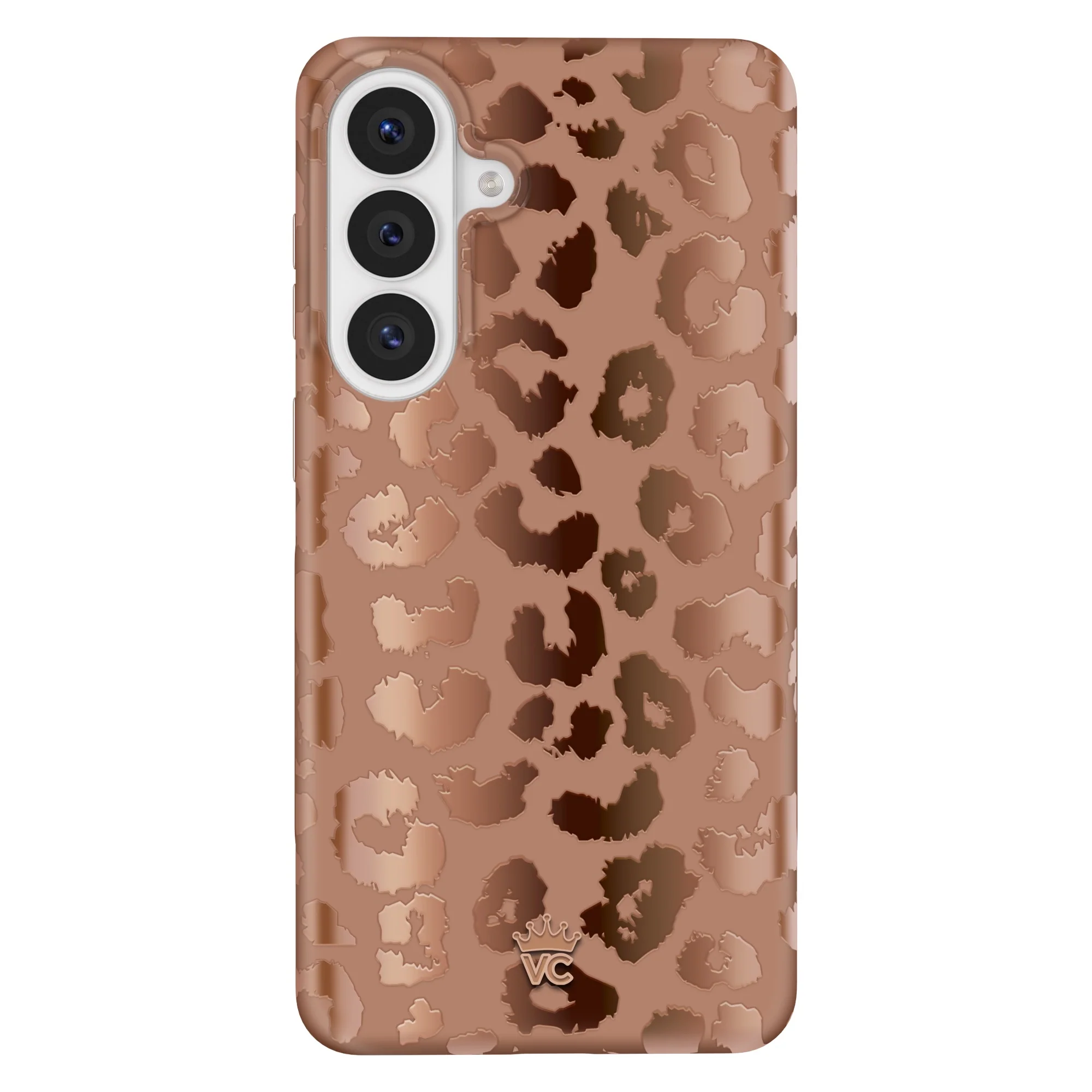 Bronze Chrome Leopard Samsung Case - Image 81