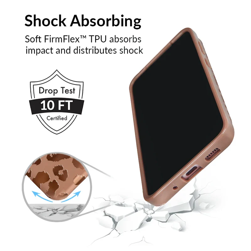 Bronze Chrome Leopard Samsung Case - Image 9