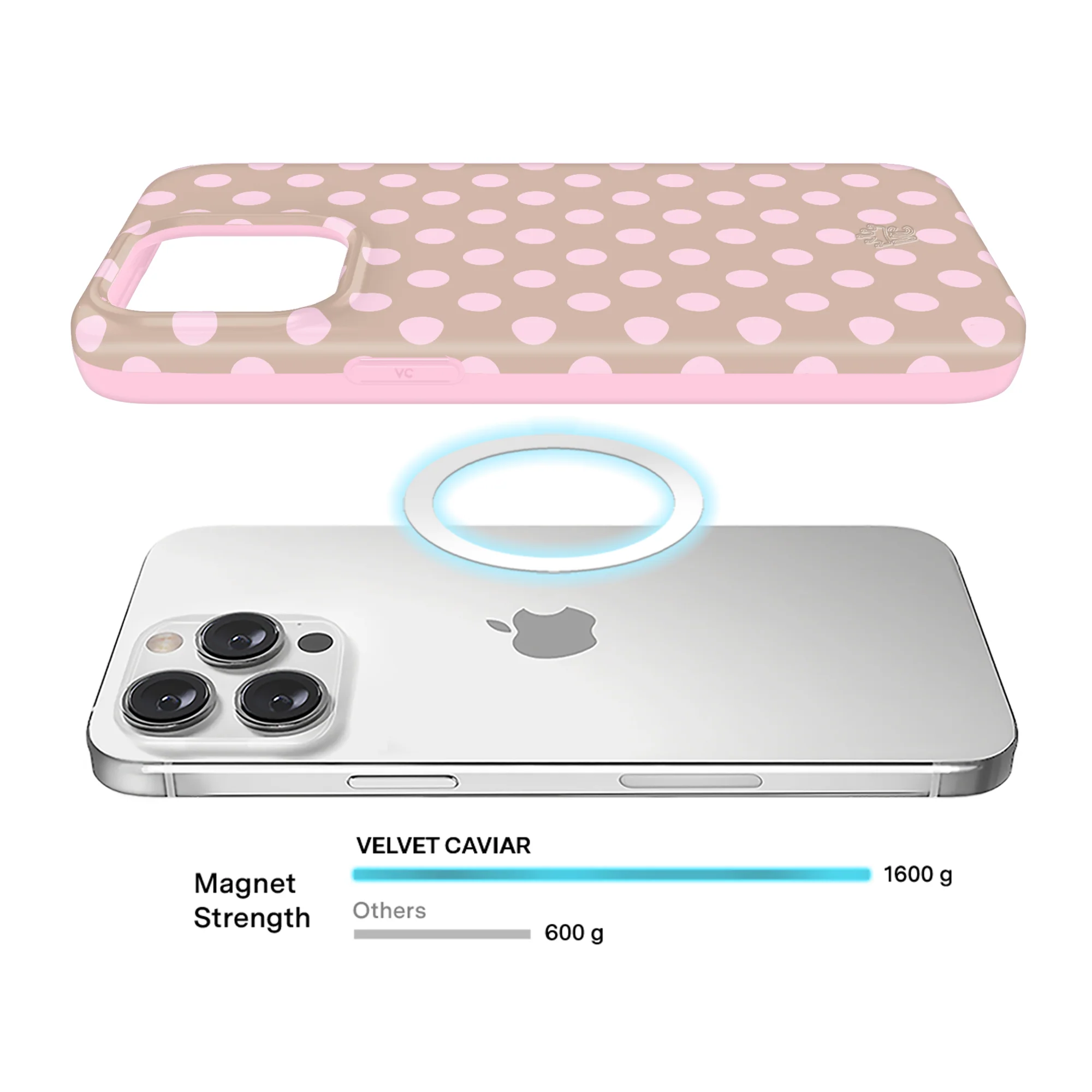 Brown Sugar Polka Dot iPhone Case - Image 14