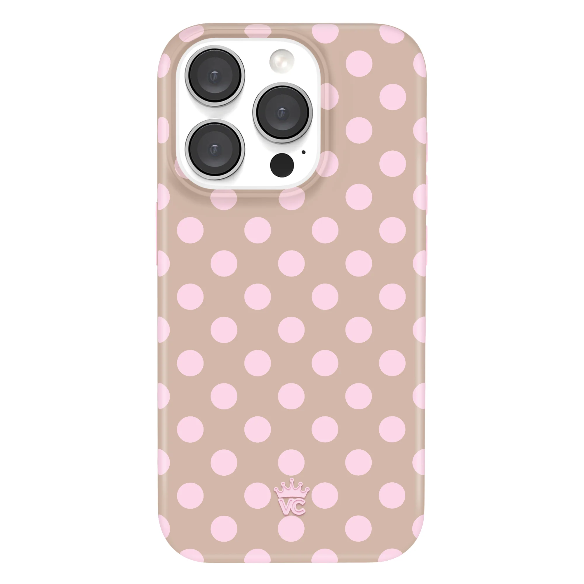 Brown Sugar Polka Dot iPhone Case - Image 31