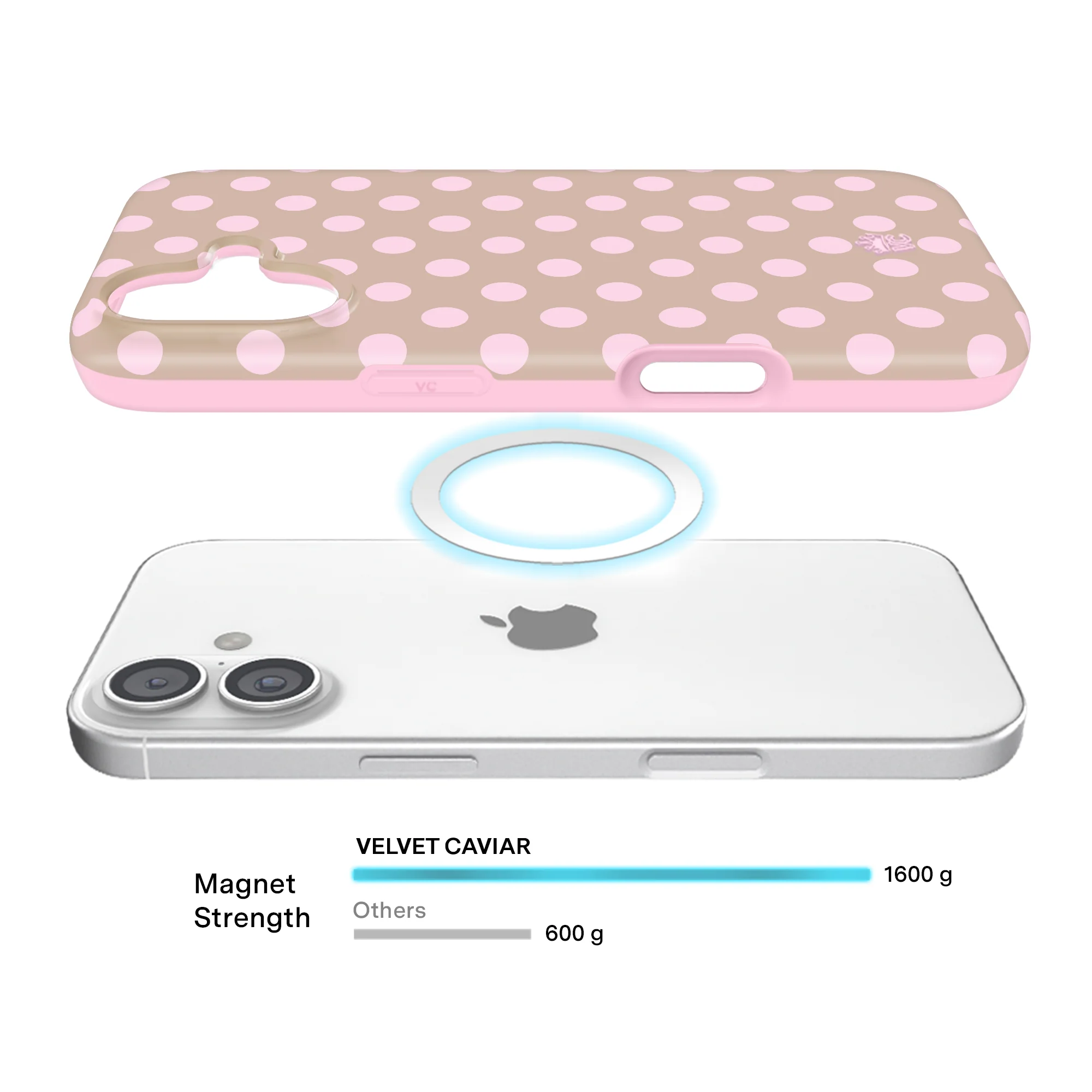 Brown Sugar Polka Dot iPhone Case - Image 79
