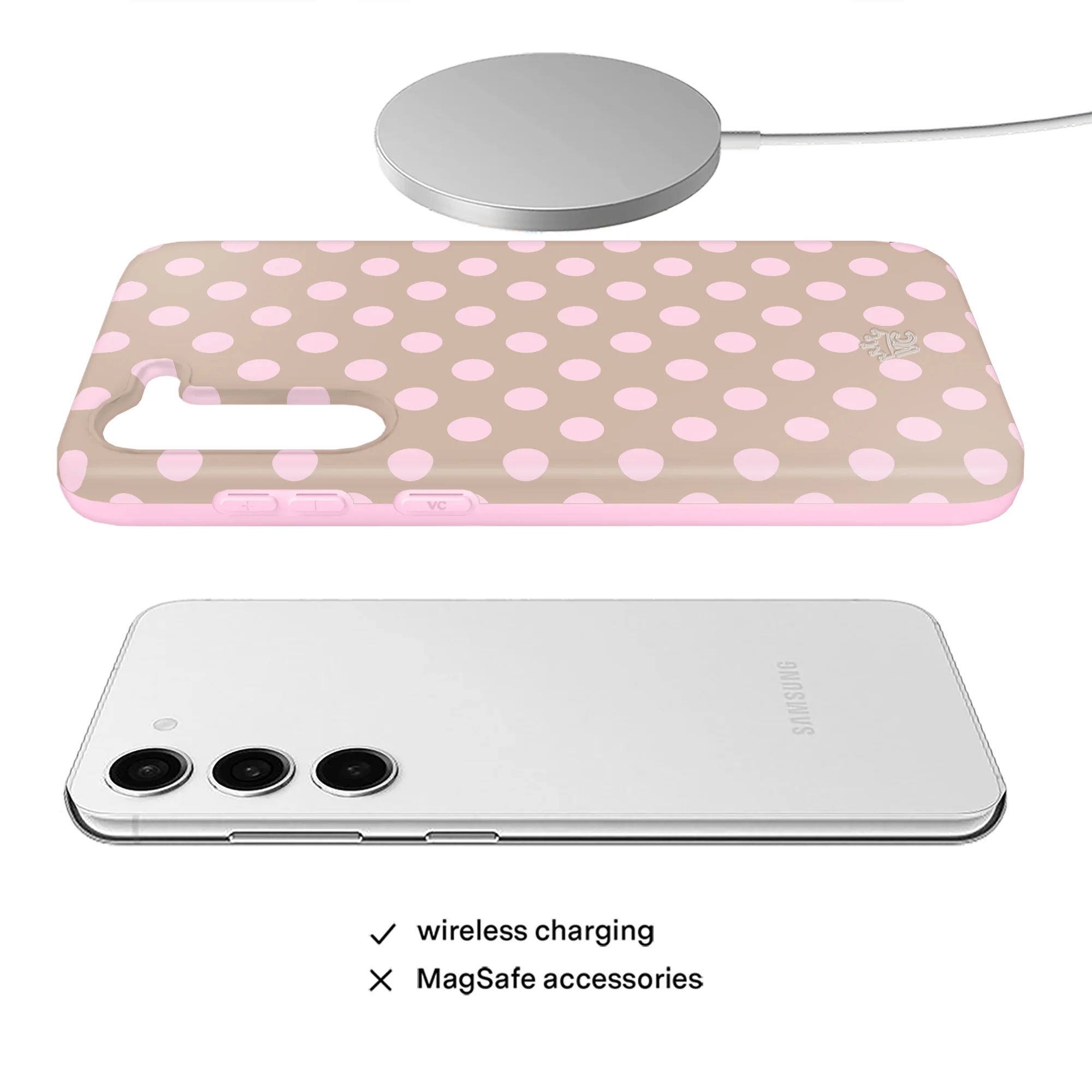 Brown Sugar Polka Dot Samsung Case - Image 19