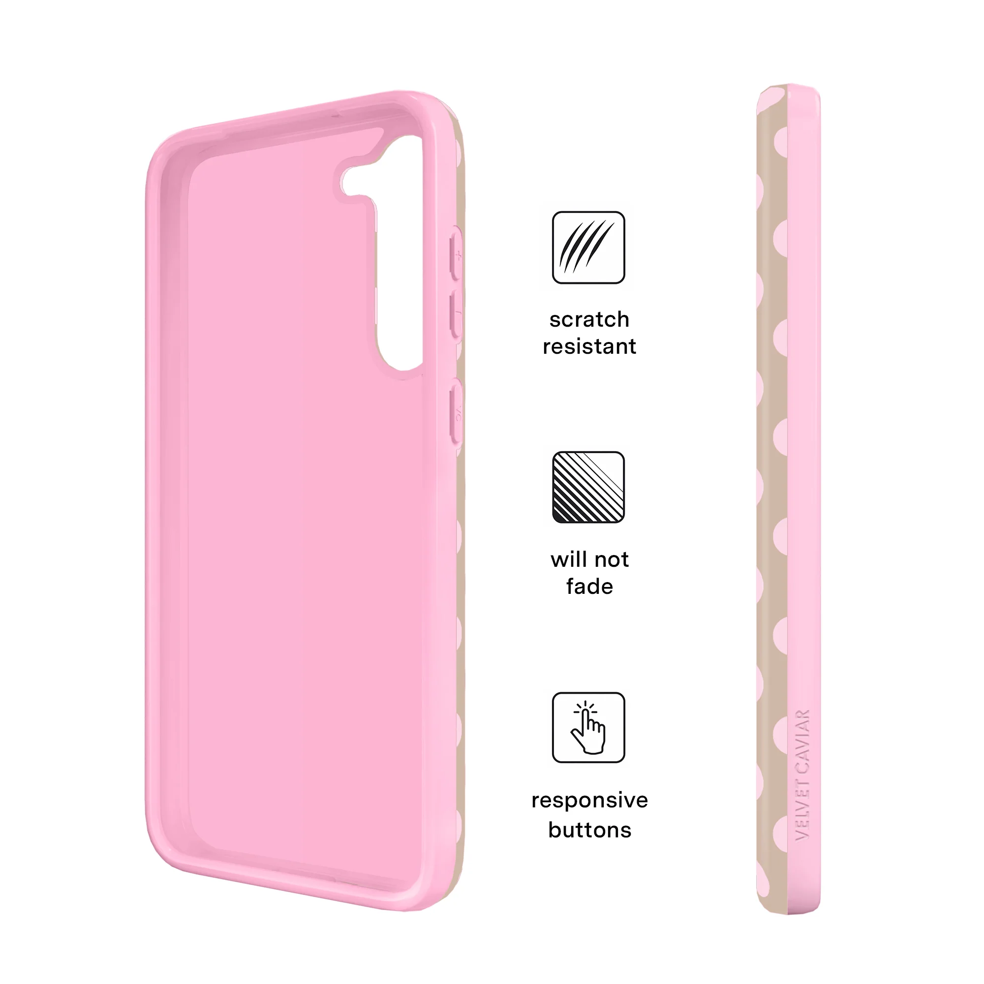 Brown Sugar Polka Dot Samsung Case - Image 20